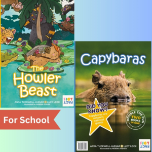 The FictFact Book The Howler Beast | Capybaras for School